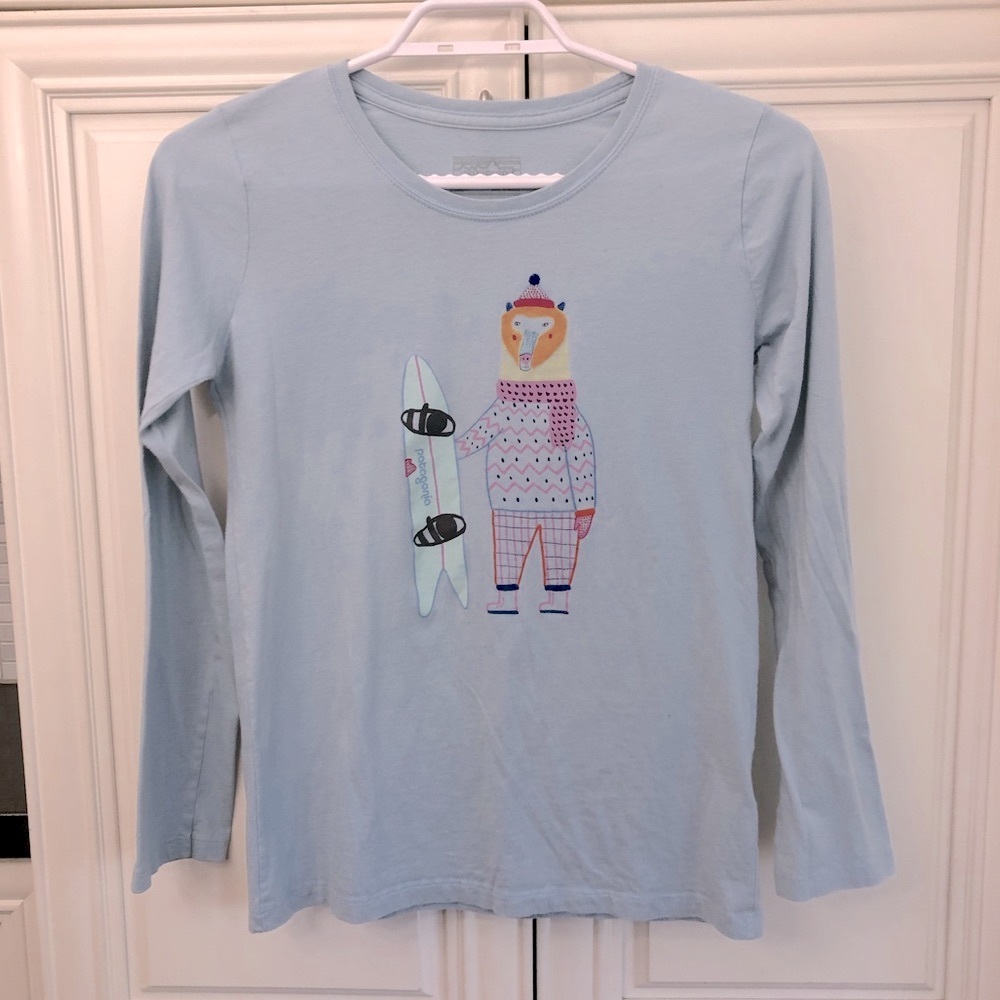 Patagonia organic cotton girls lightweight t-shirt